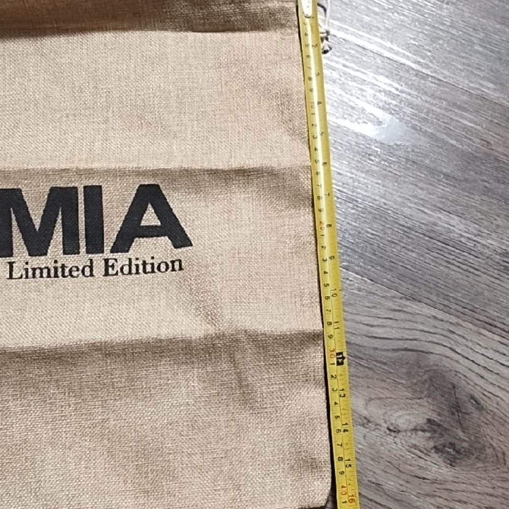 MIA Limited Edition Beige Drawstring Pouch - Picture 4 of 6